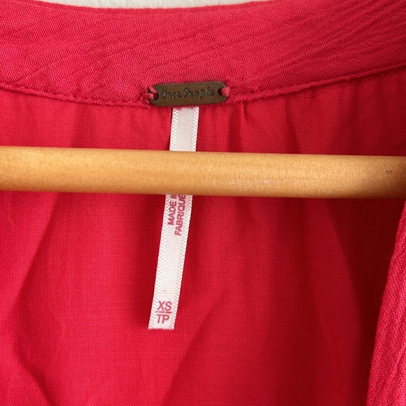 Free People Gauzy Mia Mini Dress Embroidered Flowers XS - Picture 8 of 14